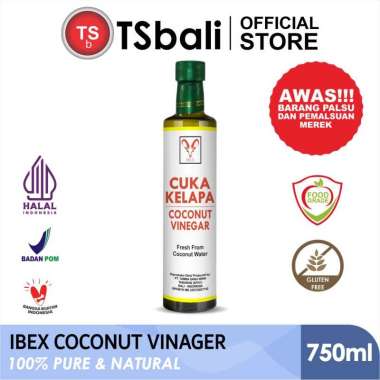 IBEX CUKA AIR KELAPA / COCONUT VINEGAR / CUKA NIRA 750ML TSbali 100% Murni