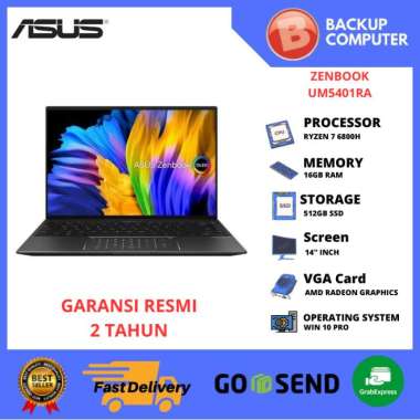 LAPTOP ASUS ZENBOOK UM5401RA-OLEDS753 R7-6800H