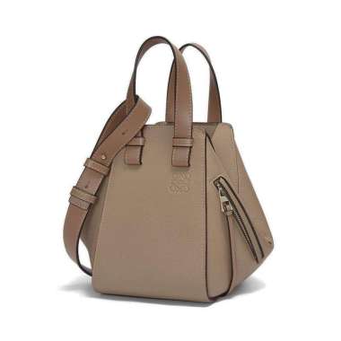 Loewe Hammock Compact Bag Soft Grained Calfskin Sand