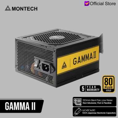 MONTECH GAMMA II 650W 80 Plus Gold ATX PSU
