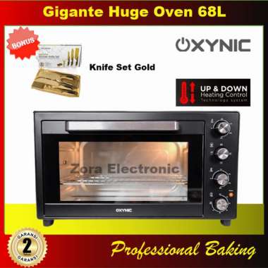 Oxynic Gigante Oven Listrik Kapasitas Besar 68 Liter
