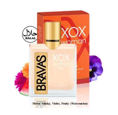 Parfum Bravas-XOX woman-in red