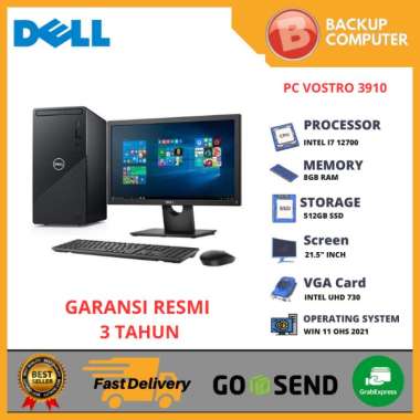 PC DELL VOSTRO 3910 I7 12700 8GB 512GB SSD