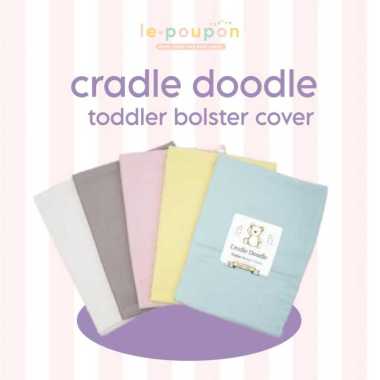 Cradle Doodle Bolster Cover Pink