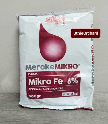 Meroke Mikro (MerokeMikro) Fe 6% EDDHA Kemasan 500 g