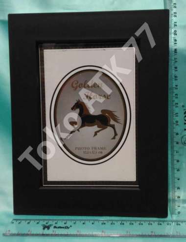 Frame Bingkai Foto 5R Polos Hitam Simple Minimalis Lucu Ready Bagus