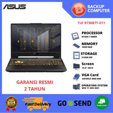 LAPTOP ASUS TUF R736B7T-O11 R7 5800H