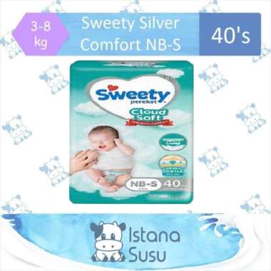 Promo Harga Sweety Silver Comfort Perekat NB-S40 40 pcs - Blibli
