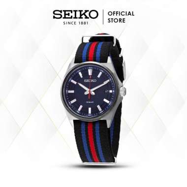 Jam Tangan Pria Seiko Racing Sport SUR509P1 SUR509 Essential Collection Quartz Nylon Original
