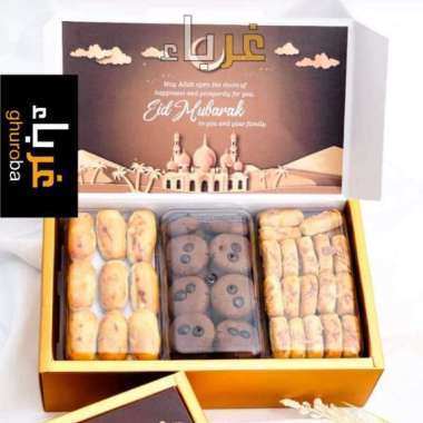 Parcel Lebaran Paket Kue Kering Lebaran 1 Box Isi 3