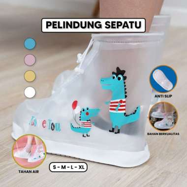 OEM ONE-S55 Pelindung Sepatu Anti Air Anak Unisex Tahan Air Dari Hujan / Cover Sepatu Sarung Anti Ai