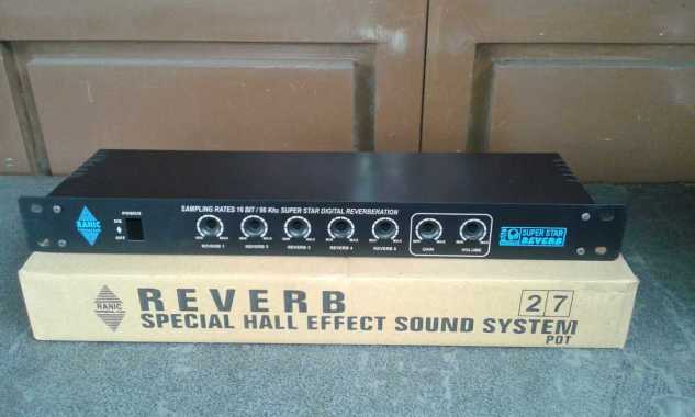 Box Kit Echo Reverb 7Potensio Tipe283