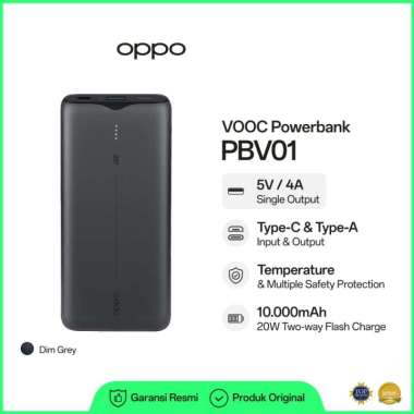 OPPO PBV01 VOOC Powerbank 10000 mAh