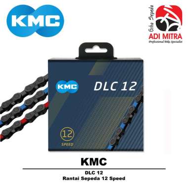 KMC DLC 12 Rantai Sepeda 12 Speed Blue