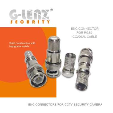 G-LENZ SECURITY CCTV KONEKTOR BNC DRAT