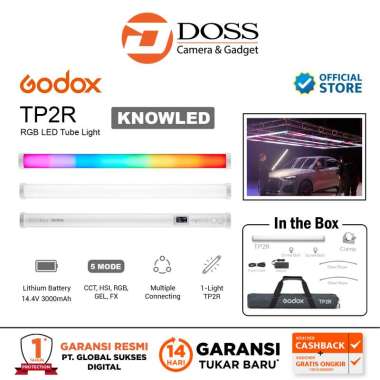 Godox TP2R Pixel RGB LED Tube Light 2 Inch Godox RGB Light Tube