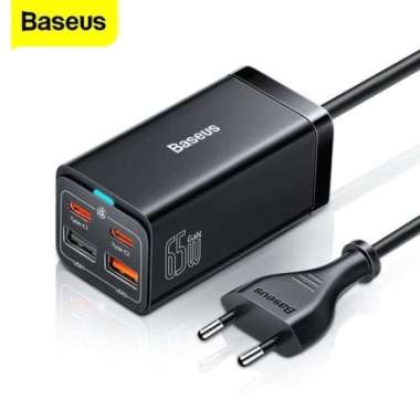 Adapter Baseus GaN3 Pro Desktop Fast Charger 2C+2U 65W - BLACK
