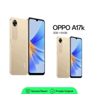 Oppo A17K RAM 3GB GARANSI RESMI Gold