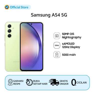 Samsung Galaxy A54 5G 8/256GB Garansi Resmi 8/256 5G Lime