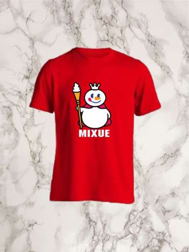 BAJU MIXUE DEWASA | KAOS MIXUE | BAJU ICREAM | BAJU KAOS DISTRO PRIA | BAJU AI CHA KUNING KUNYIT S