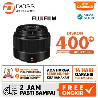 DOSS Fujifilm XC 35mm F2 / Lensa Fujifilm XC 35mm F2 / Fujifilm 35mm F2 BLACK
