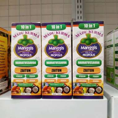 madu kurma manggis plus propolis 10 in 1