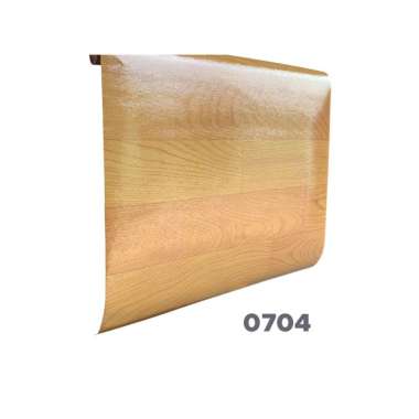 Goto Hoze Vinyl Sticker Karpet Lantai Dinding Motif Kayu Walpaper Roll 0704