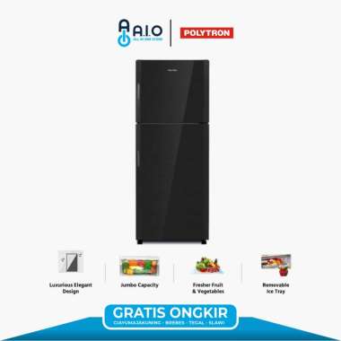 POLYTRON - KULKAS 2 PINTU - PRM 21DMY PROMO GRATIS ONGKIR