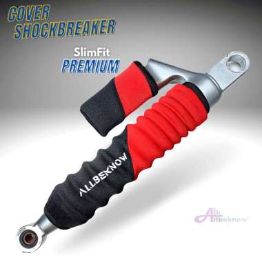 Sarung Shockbreaker Belakang Slimfit PREMIUM - Cover Pelindung Shock belakang sepeda Motor - Cover S
