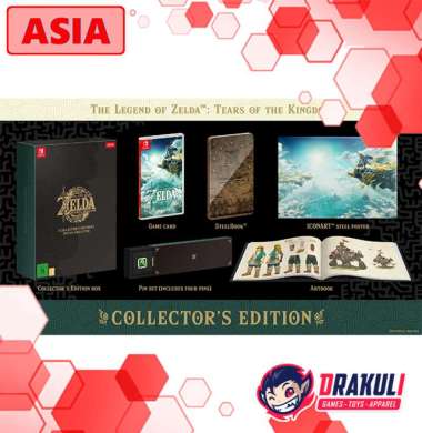 Switch The Legend Of Zelda Tears Of The Kingdom Collector's Edition