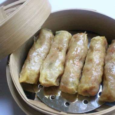 Lumpia kekian dimsum ayam kulit tahu beku frozen halal isi 10 pcs