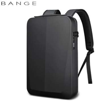 BANGE BG22201 Tas Ransel Backpack Laptop Hardcase USB TSA 15.6 Inch Gold