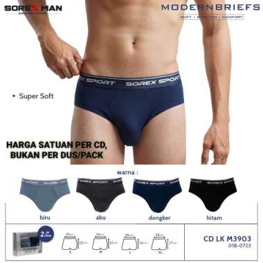 SOREX MAN 3903 - CD CELANA DALAM PRIA XL