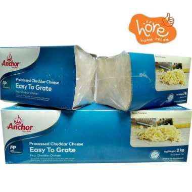Anchor Keju Cheddar Easy to Grate 1 KG