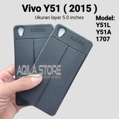 Case Autofocus Vivo Y51 (2015) / Y51L / Y51A / Vivo 1707 Hitam