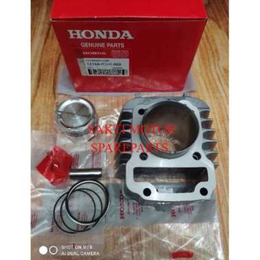 BLOK SEHER BLADE REVO 110 PGM FI BLADE 110 FI KWB BLOK PISTON SAKTI MOTOR