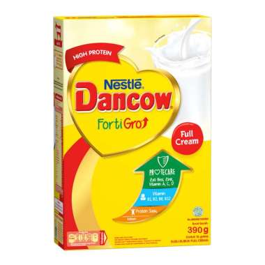 Promo Harga Dancow FortiGro Susu Bubuk Full Cream 400 gr - Blibli