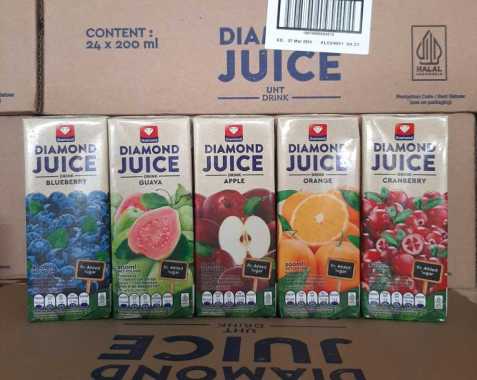 Diamond Juice Jus 200 ml [KARTON] Jeruk