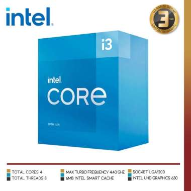 INTEL CORE I3 10105 | Processor Intel Gen 10 Comet Lake LGA 1200