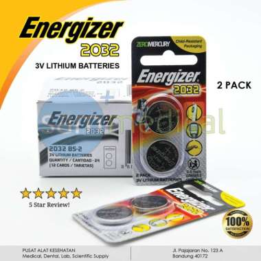 Baterai CR 2032 / Baterai Kancing Energizer