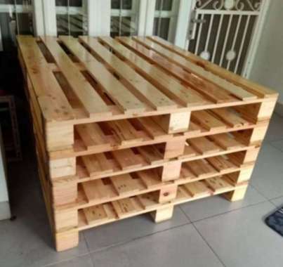 PALET KAYU, PALET TEMPAT TIDUR 120X100X12CM