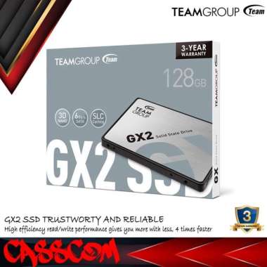 Team SSD GX2 128GB Sata 3 - Team GX2 128 GB 2.5"
