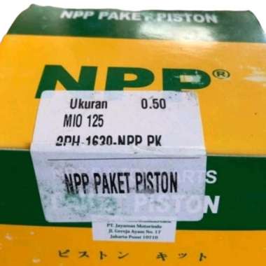 PISTON KIT MIO 125 M3 125 OS ukuran 0.50 2PH-PK NPP paket piston untuk mio 125 m3 125