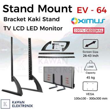 Bracket Stand Kaki 26-43 inch TV LCD LED MONITOR