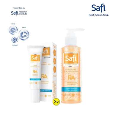 Paket Safi Acne Expert Complete Skincare - Perawatan Kulit Berjerawat 2in1 Dry Skin
