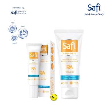 Paket Safi Acne Expert Complete Skincare - Perawatan Kulit Berjerawat 2in1 Oily Skin