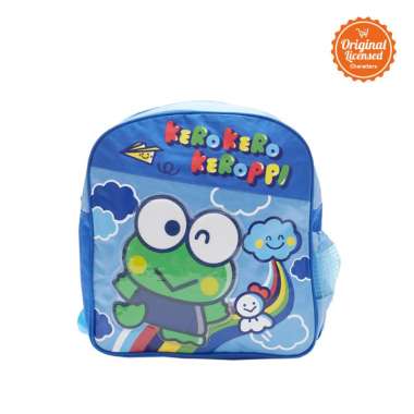 Sanrio Kero Keroppi Tas Ransel Anak - Blue Blue