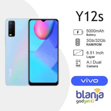 Vivo Y12S - Harga Terbaru Mei 2021 | Blibli