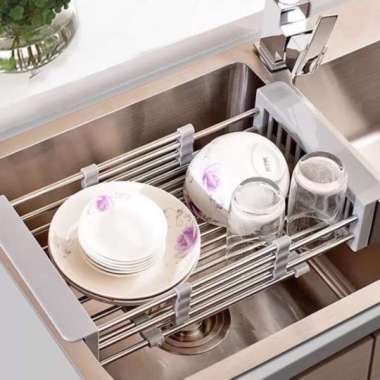 Rak Pengering Piring Gantung / tirisan Sink / rak piring pengering