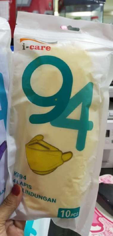 Promo Masker KF94 Anak Anak Careion 4 Ply Motif Isi 10 - Perempuan di
